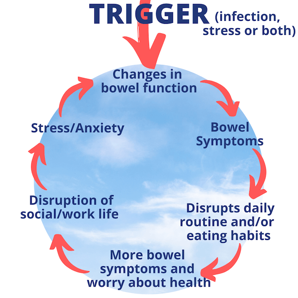 IBS Vicious Circle Diagram